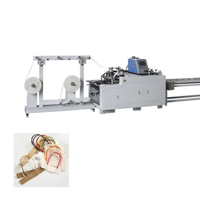 Bag Papur gyda Peiriant Gwneud Handle